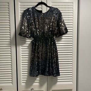French Connection Sequin Mini Dress.